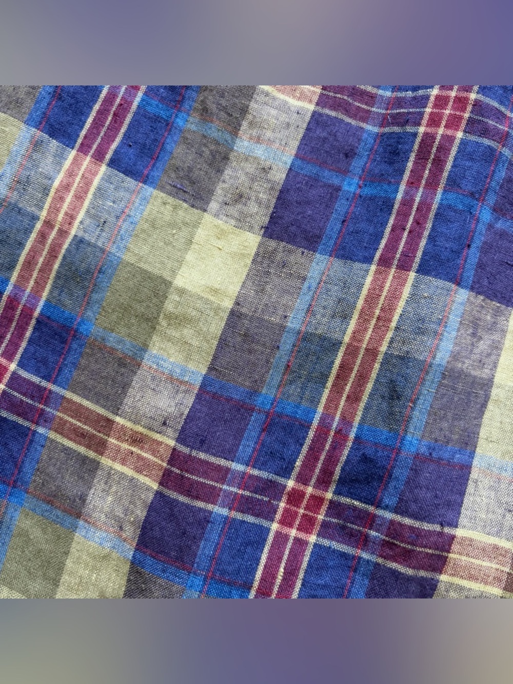 plaid skirt